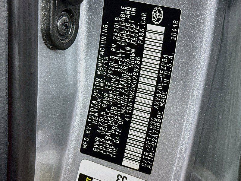 Used 2019 Toyota Camry XSE FWD image 31