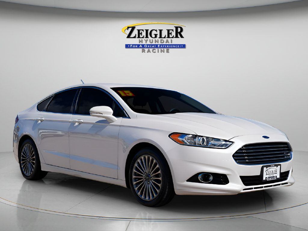 Used 2015 Ford Fusion Titanium FWD image 1