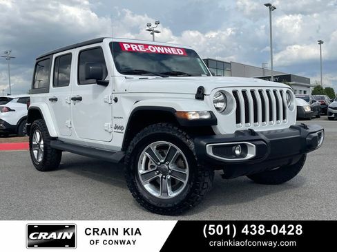 Used 2023 Jeep Wrangler Sahara w/ Cold Weather Group image 1