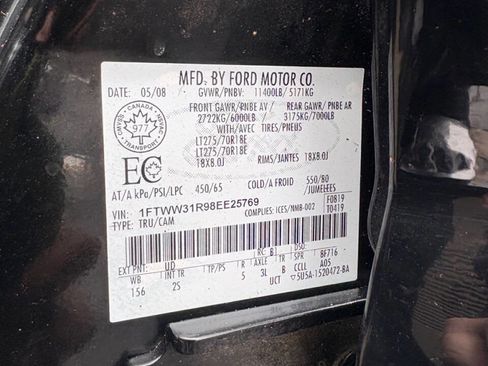 Used 2008 Ford F350 4x4 Crew Cab Super Duty image 18