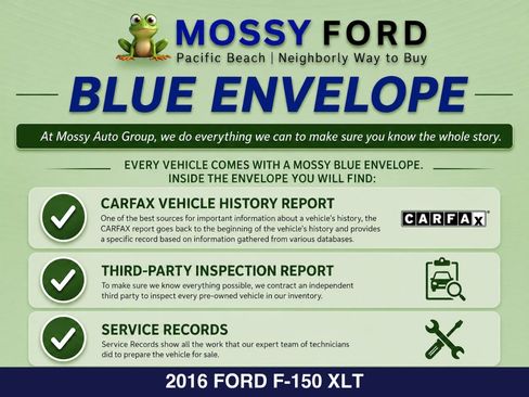 Used 2016 Ford F150 XLT w/ Equipment Group 301A Mid RWD image 2
