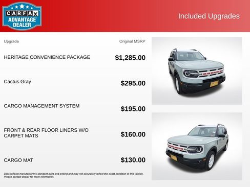 Certified 2024 Ford Bronco Sport Heritage w/ Heritage Convenience Package AWD/4WD image 13