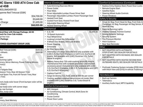 Used 2021 GMC Sierra 1500 AT4 AWD/4WD image 32
