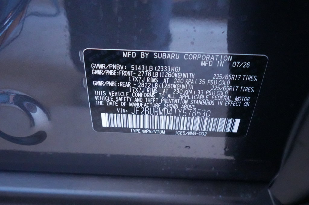 New 2026 Subaru Outback Wilderness AWD/4WD image 44