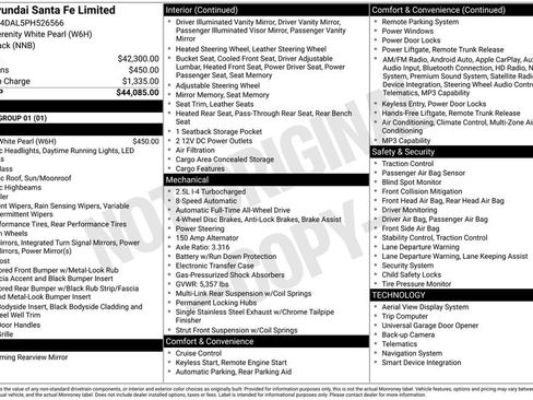 Used 2023 Hyundai Santa Fe Limited image 5