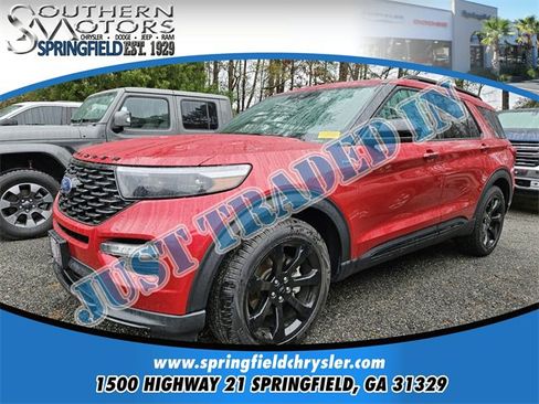 Used 2023 Ford Explorer ST-Line w/ Class IV Trailer Tow Package image 1