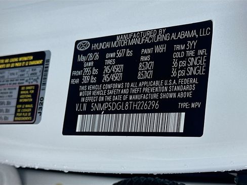 New 2026 Hyundai Santa Fe Calligraphy AWD/4WD image 23