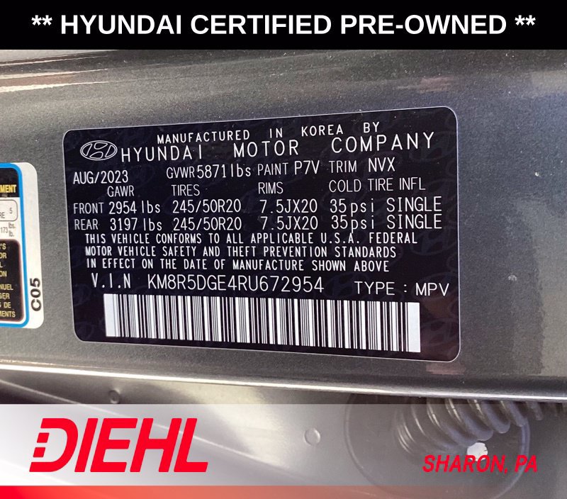 Used 2024 Hyundai Palisade Limited AWD/4WD image 9