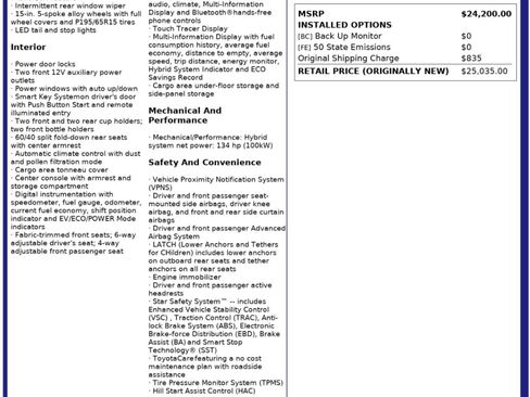 Used 2015 Toyota Prius Two image 47