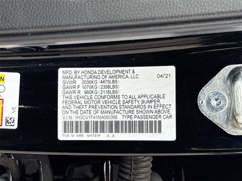 Used 2021 Honda Accord Sport Special Edition image 30