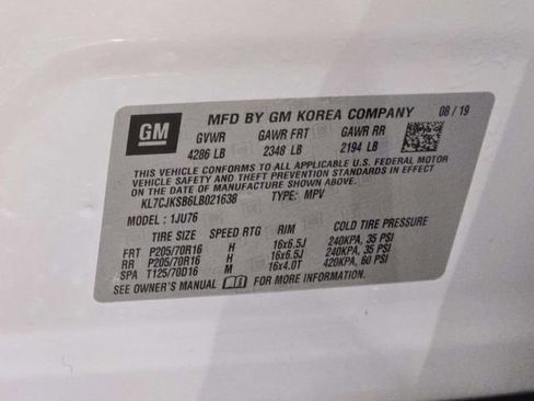 Certified 2020 Chevrolet Trax LS w/ Tint and Cruise Package image 31