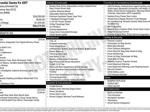 Used 2023 Hyundai Santa Fe XRT FWD image 53