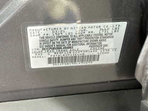 Used 2021 Nissan Kicks S FWD image 40
