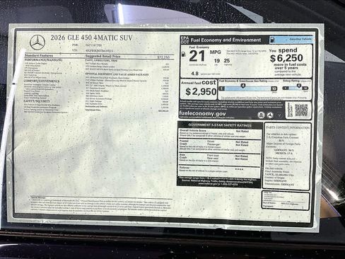 New 2026 Mercedes-Benz GLE 450 4MATIC image 18