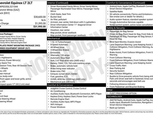 Used 2025 Chevrolet Equinox LT AWD/4WD image 8