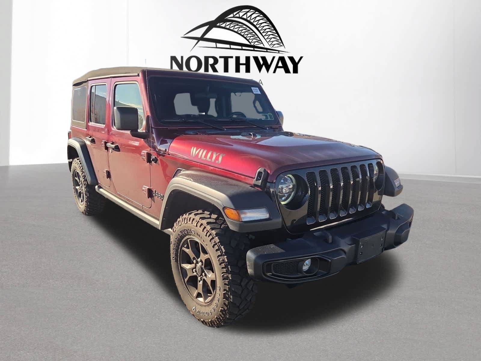 Used 2021 Jeep Wrangler Unlimited Sport AWD/4WD image 1