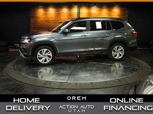 Used 2021 Volkswagen Atlas SE w/ Towing Package FWD image 1