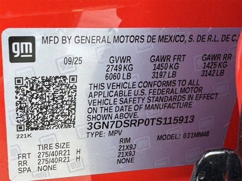 New 2026 Chevrolet Equinox EV RS image 27