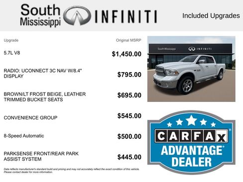 Used 2017 RAM 1500 Laramie w/ Convenience Group image 5