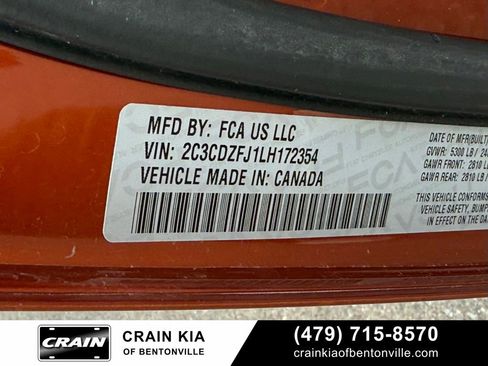 Used 2020 Dodge Challenger R/T Scat Pack w/ Plus Package RWD image 30