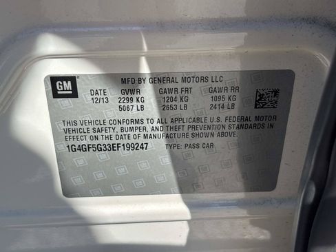 Used 2014 Buick LaCrosse Premium w/ Driver Confidence Package FWD image 11