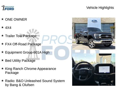 Used 2023 Ford F150 King Ranch w/ Equipment Group 601A High AWD/4WD image 5