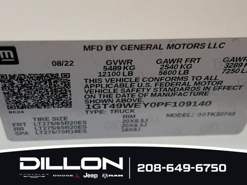 Used 2023 GMC Sierra 3500 Denali w/ Denali Ultimate Package AWD/4WD image 32