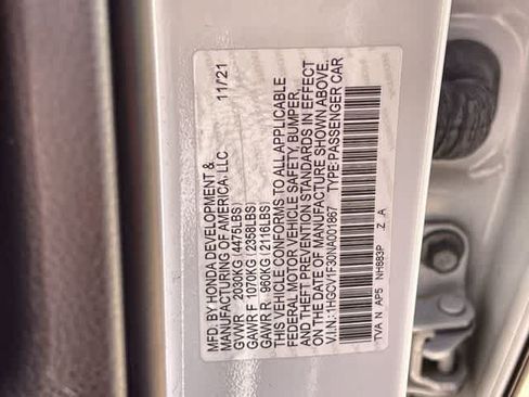 Certified 2022 Honda Accord Sport image 22