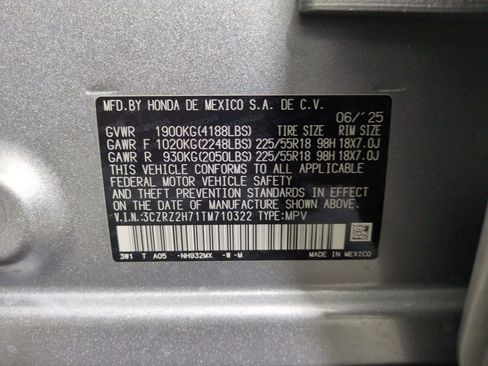 New 2026 Honda HR-V EX-L image 29