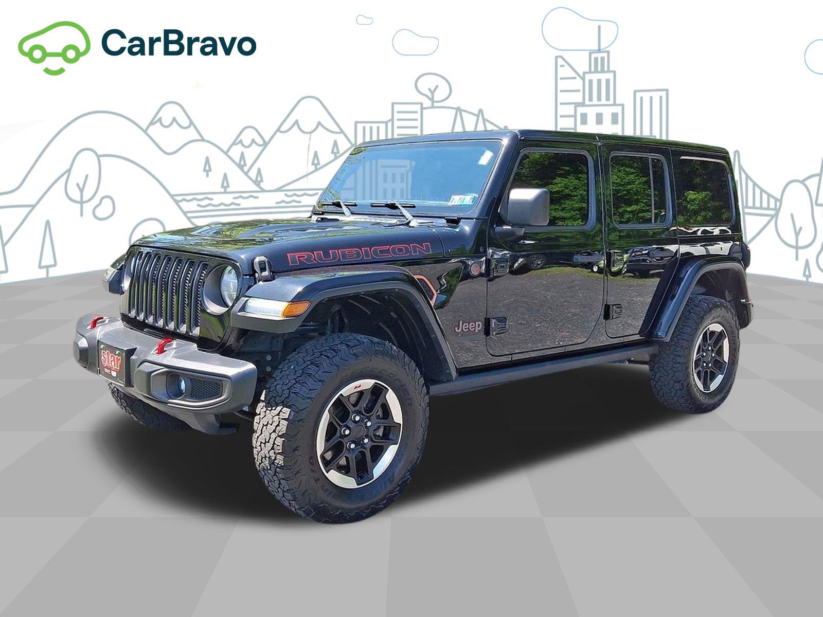 Used 2020 Jeep Wrangler Unlimited Rubicon AWD/4WD image 1