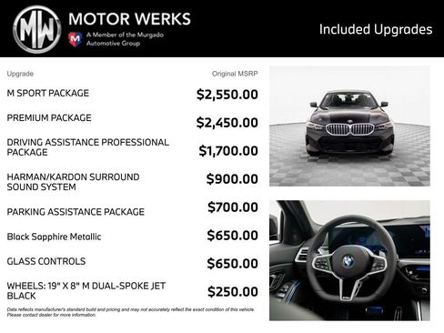 Used 2026 BMW 330i xDrive Sedan w/ M Sport Package AWD/4WD image 4
