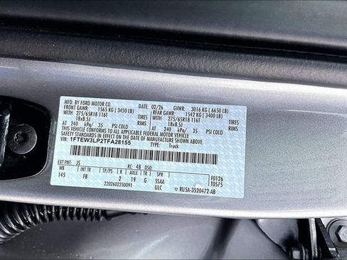 New 2026 Ford F150 XLT w/ Equipment Group 302A MID AWD/4WD image 8