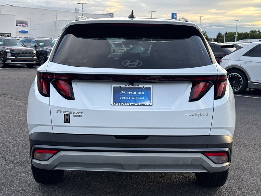 Certified 2025 Hyundai Tucson Blue AWD/4WD image 8