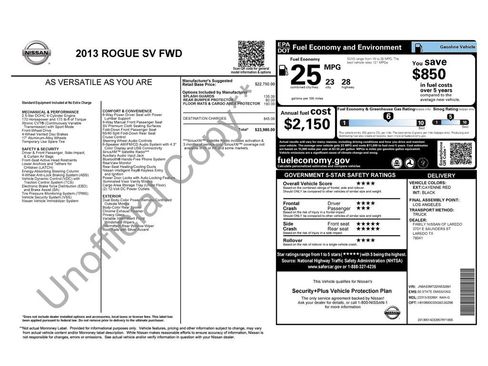 Used 2013 Nissan Rogue SV image 27