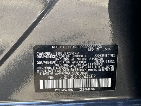 New 2026 Subaru Crosstrek 2.5i Sport AWD/4WD image 22