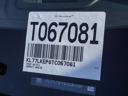 New 2026 Chevrolet Trax ACTIV w/ Sunroof Package image 26