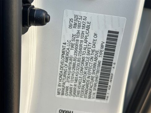 New 2026 Honda Odyssey EX-L image 36