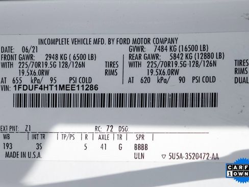 Used 2021 Ford F450 XLT image 49