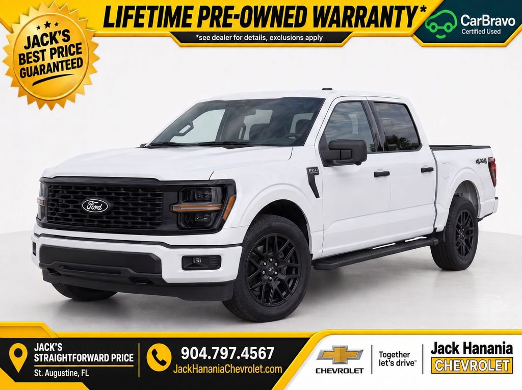 Used 2024 Ford F150 STX w/ STX Black Appearance Package AWD/4WD image 2