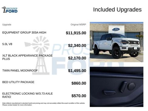 New 2026 Ford F150 XLT w/ Equipment Group 303A High image 42