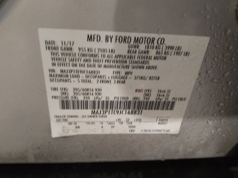 Used 2018 Ford EcoSport SE w/ SE Convenience Package FWD image 33