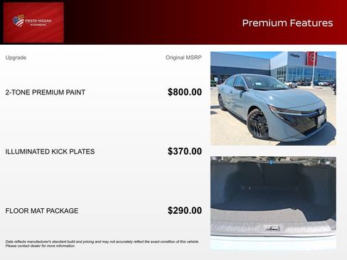 New 2026 Nissan Sentra SR w/ Floor Mat Package FWD image 3