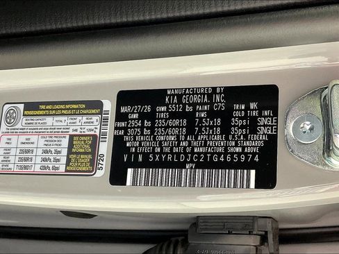 New 2026 Kia Sorento S AWD/4WD image 21