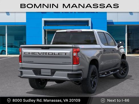 New 2026 Chevrolet Silverado 1500 Custom w/ Turbomax Blackout Package AWD/4WD image 5
