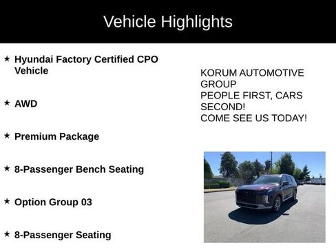 Certified 2024 Hyundai Palisade SEL image 4