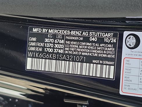 Certified 2025 Mercedes-Benz S 580e 4MATIC Sedan image 35