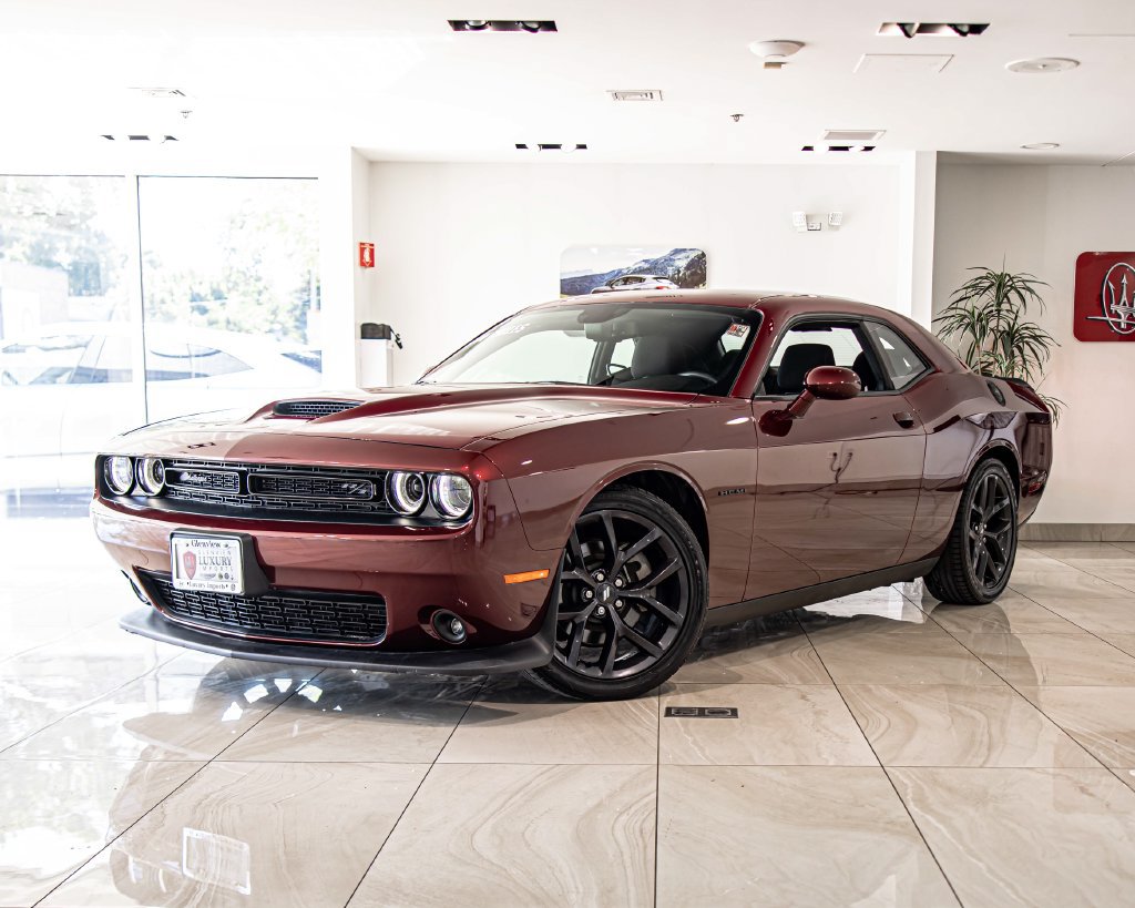 Used 2021 Dodge Challenger R/T w/ Blacktop Package RWD image 1