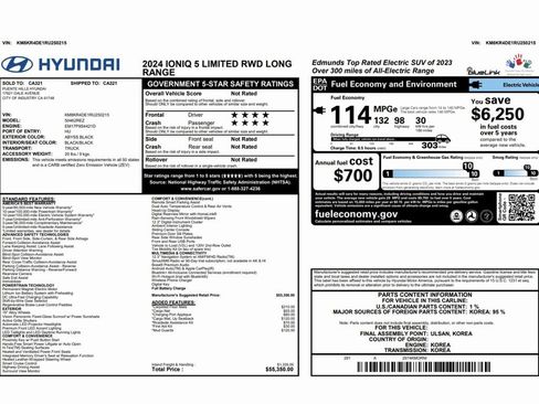 Used 2024 Hyundai Ioniq 5 Limited image 2