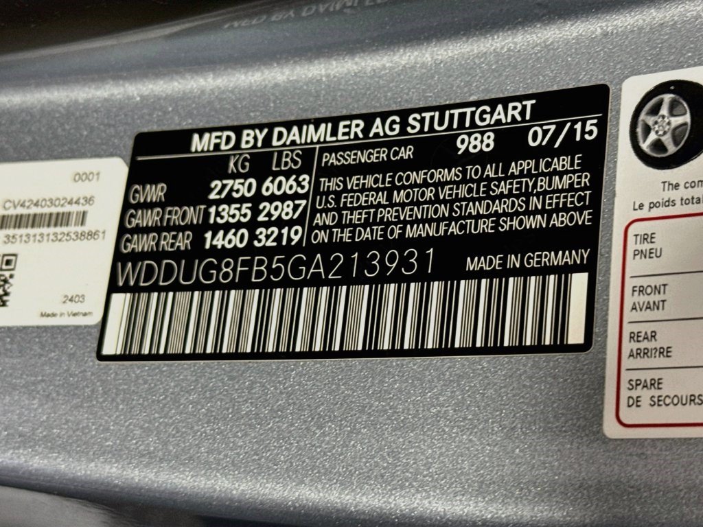 Used 2016 Mercedes-Benz S 550 4MATIC Sedan image 39