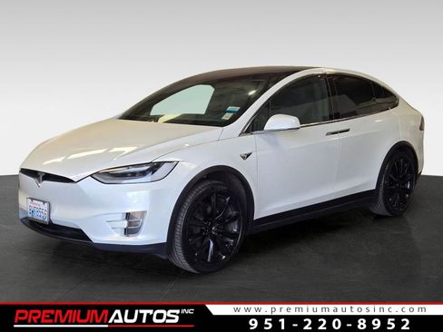 Used 2020 Tesla Model X Long Range AWD/4WD image 1